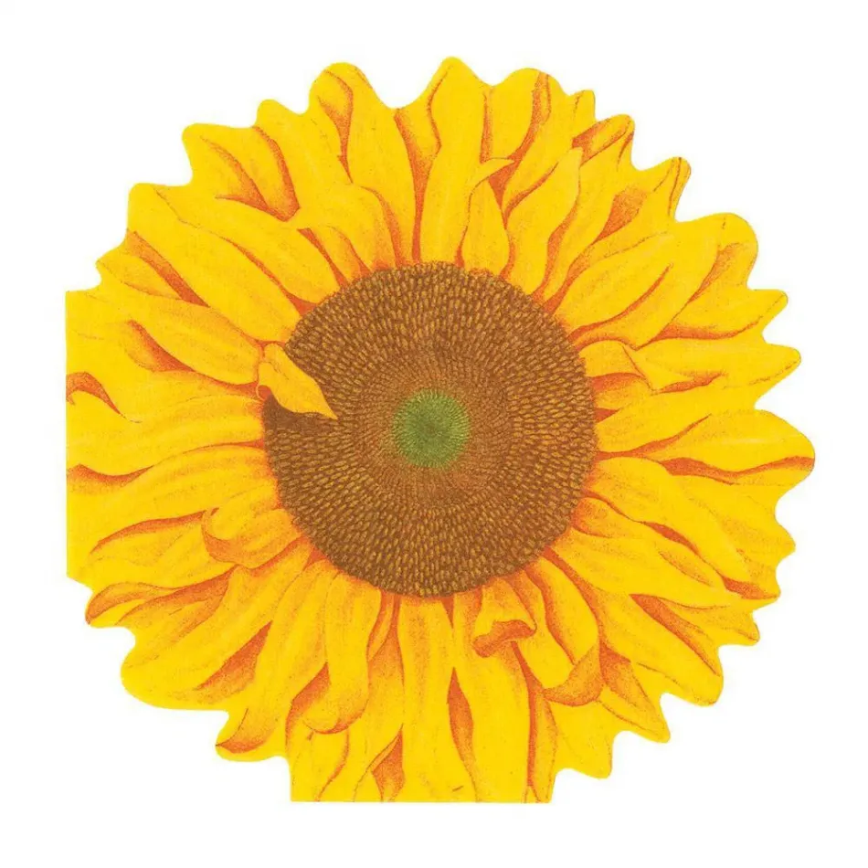 Girasol Die-Cut Paper Linen Party Napkins, 15 Per Package