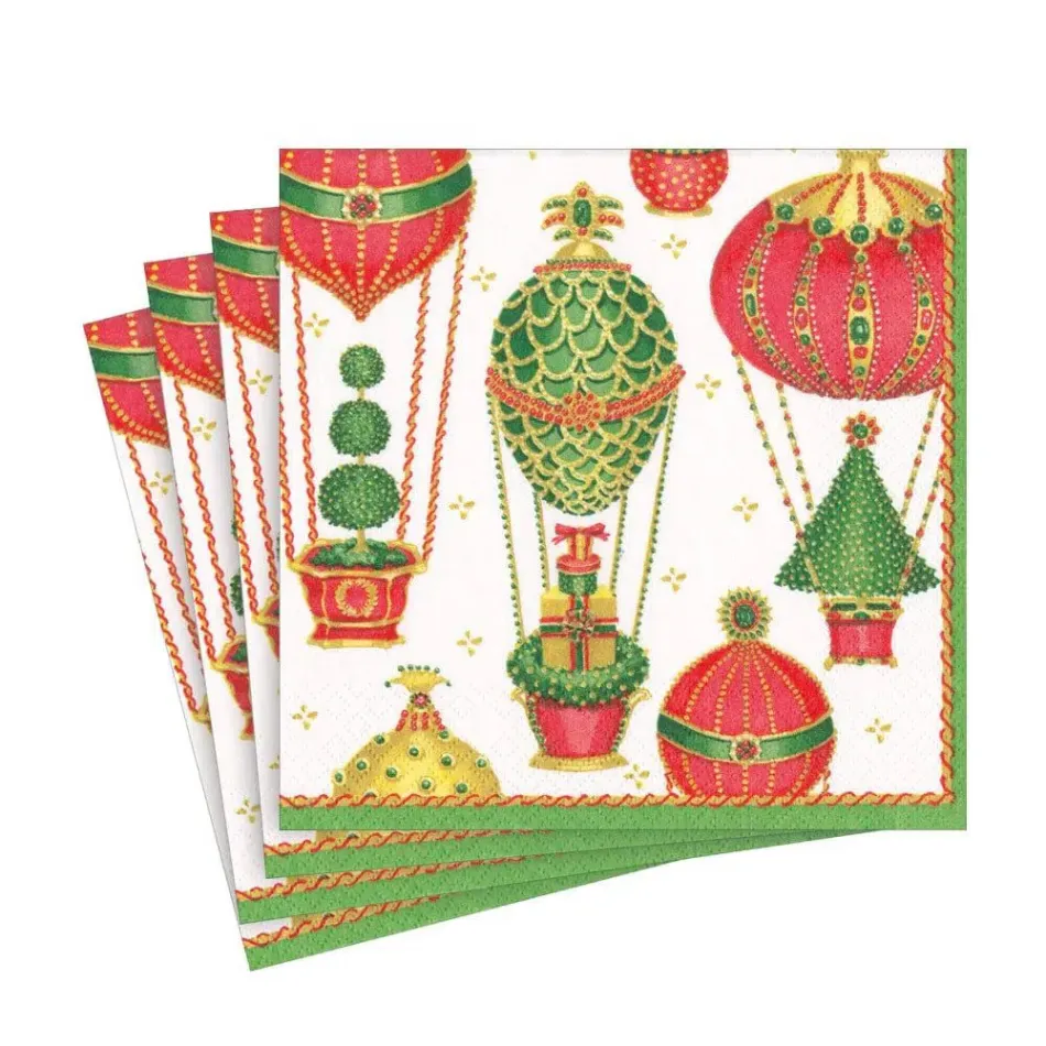 Christmas In The Air Luncheon Napkin