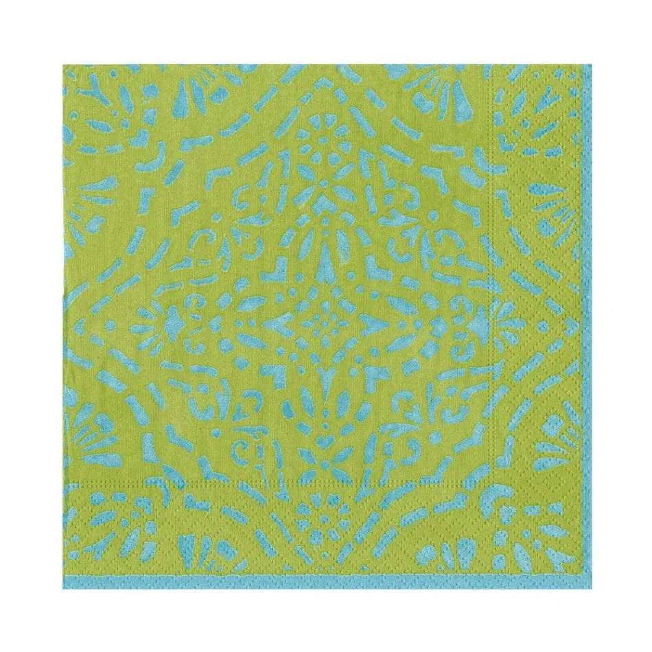 Annika Green Luncheon Paper Napkins, 20 per Pack