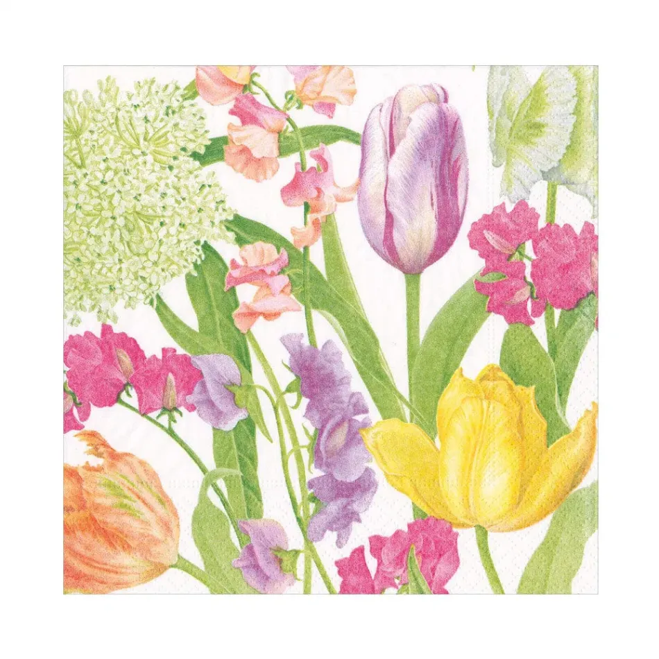 Spring Flower Show Luncheon Paper Napkins, 20 per Pack