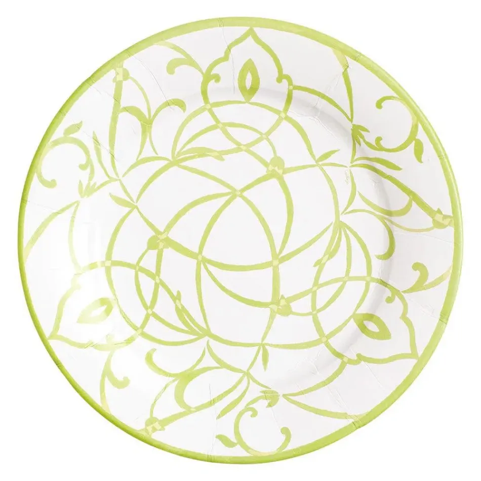 Algarve Moss Dinner Paper Plates, 8 per Pack