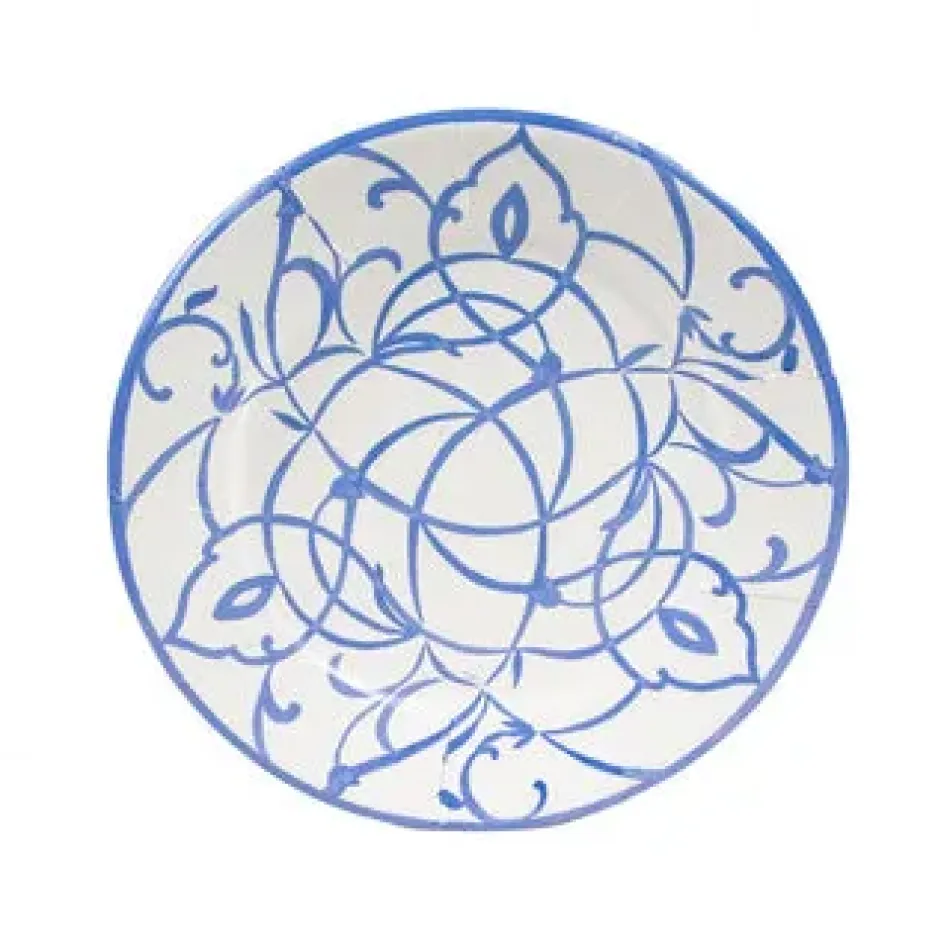 Algarve Ceramic Blue Dinner Plates - 8 Per Package
