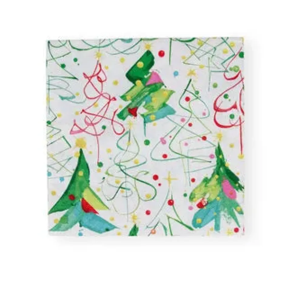 Pop Christmas Luncheon Napkins - 20 Per Package