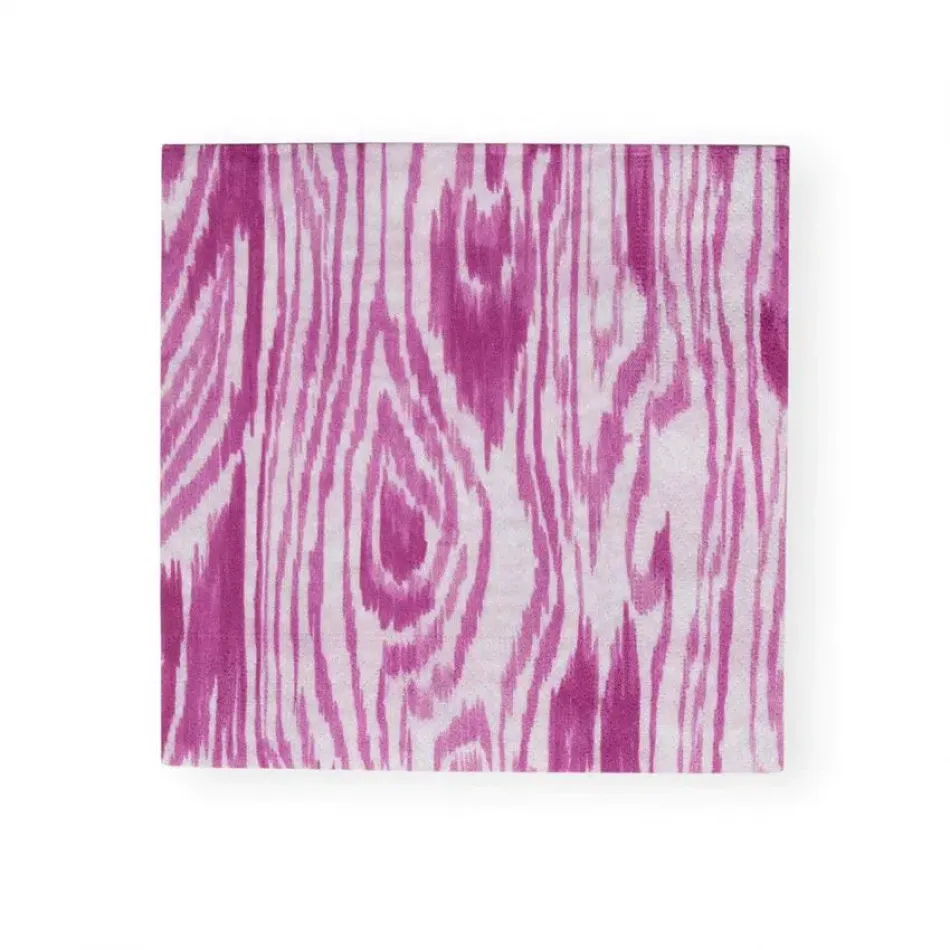 Woodgrain Fuchsia Paper Luncheon Napkins, 20 per Pack