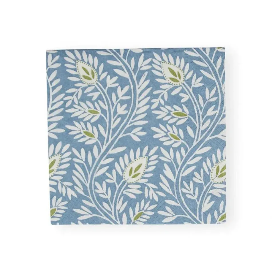 Samsara Stone Blue Paper Luncheon Napkins, 20 per Pack
