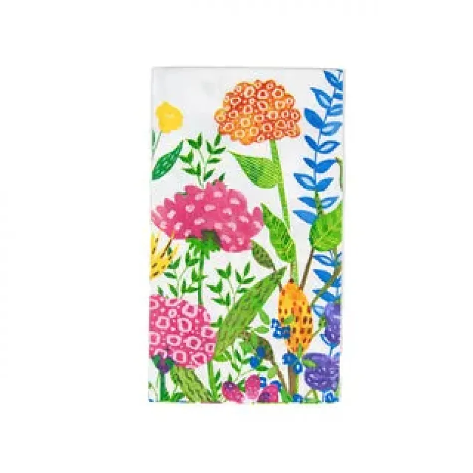 Cottage Floral Guest Towel Napkins - 15 Per Package