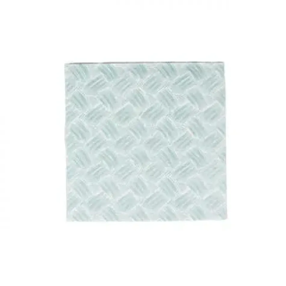 Basketry Mist Paper Linen Dinner Napkins - 12 Per Package