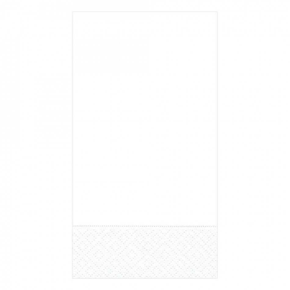 White Pearl Paper Guest Towel/Buffet Napkins, 15 Per Pack