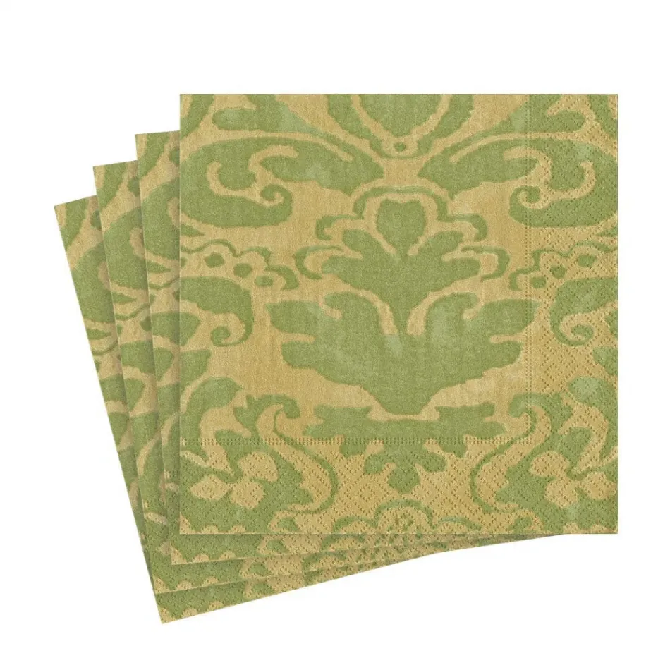 Palazzo Moss Green Luncheon Napkin