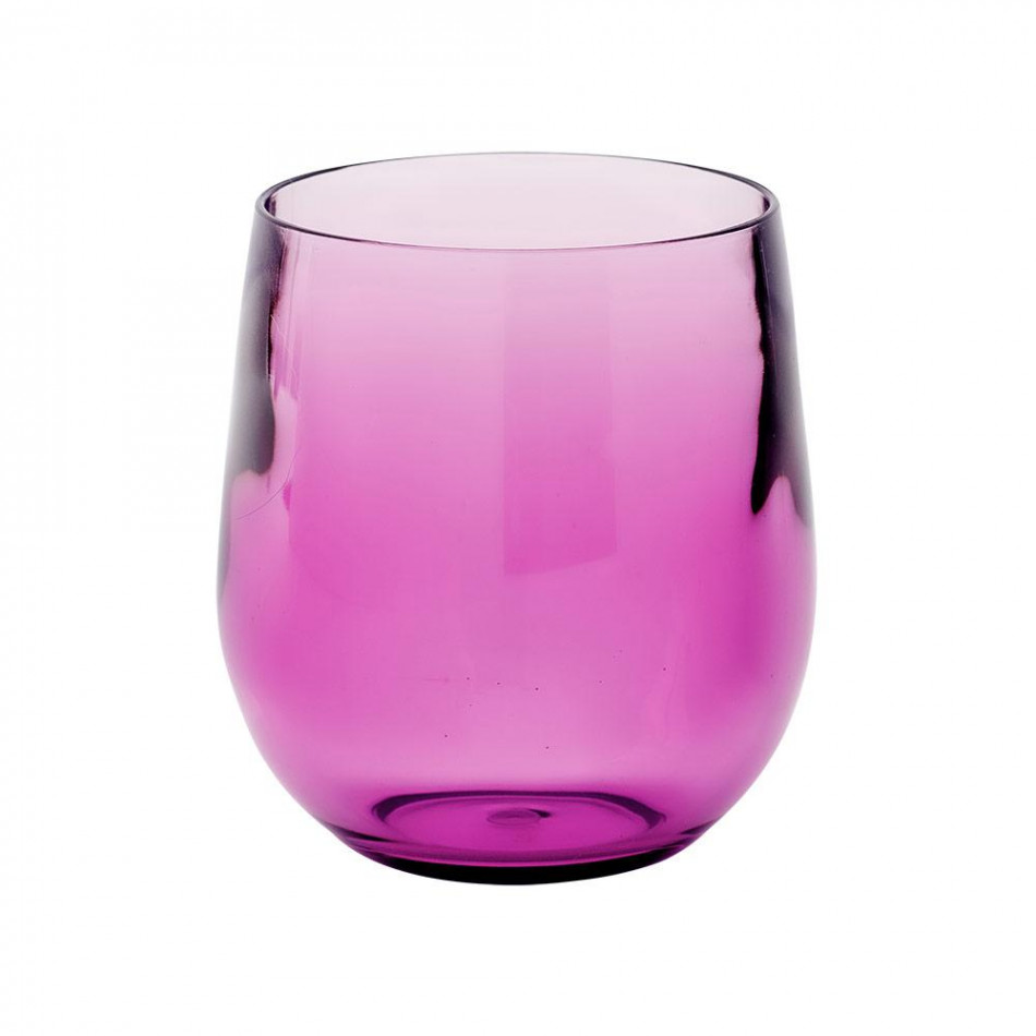 Acrylic 12 oz Tumbler Glass Amethyst