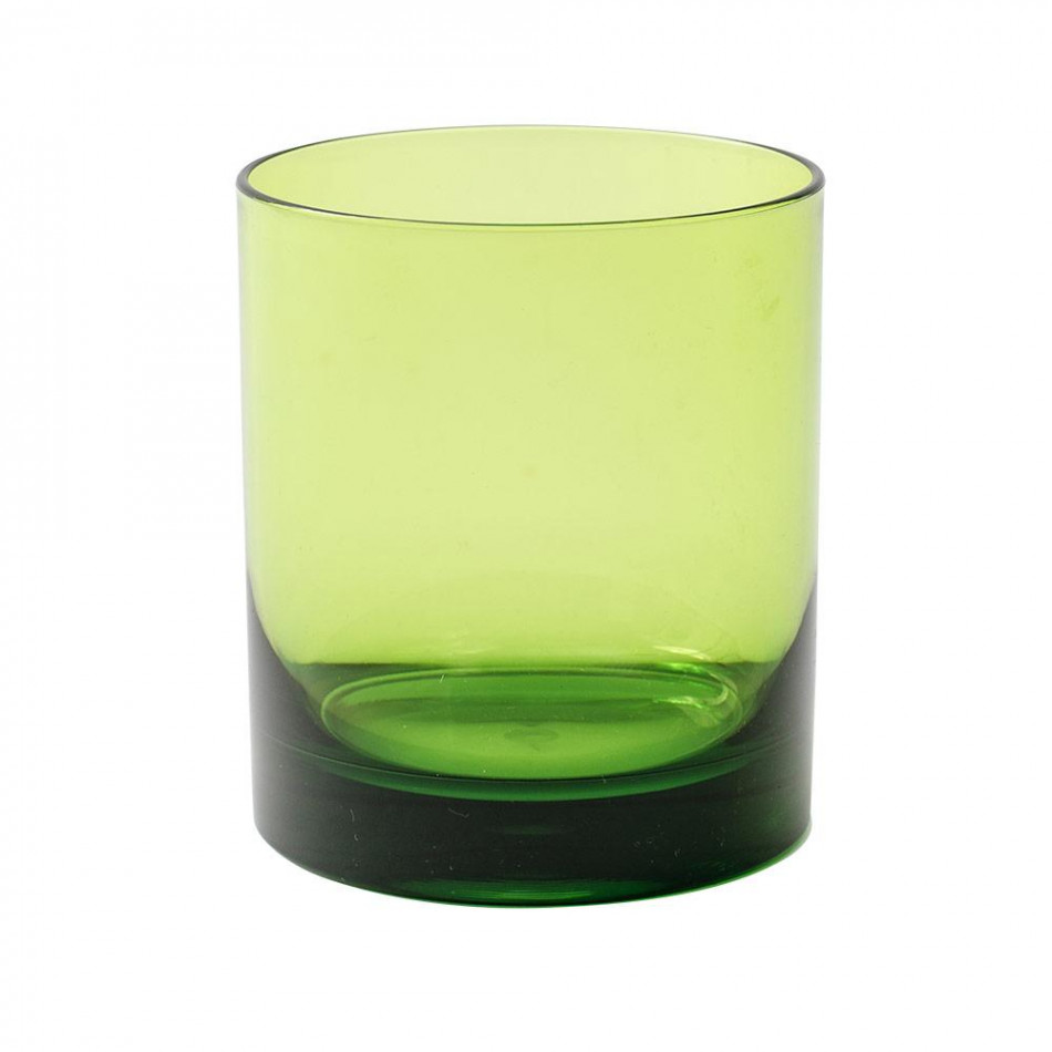 Acrylic 14 oz On the Rocks Highball Glass Green