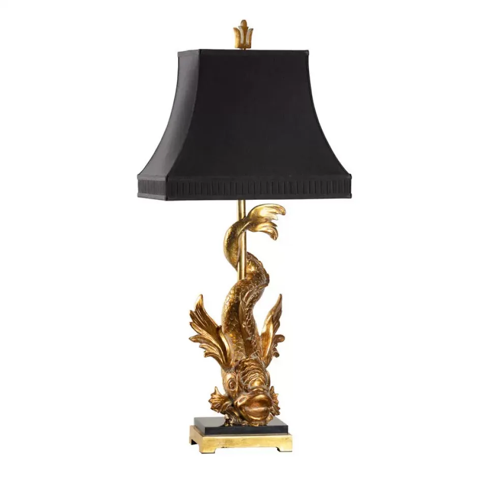 Imperial Dragon Lamp Gold