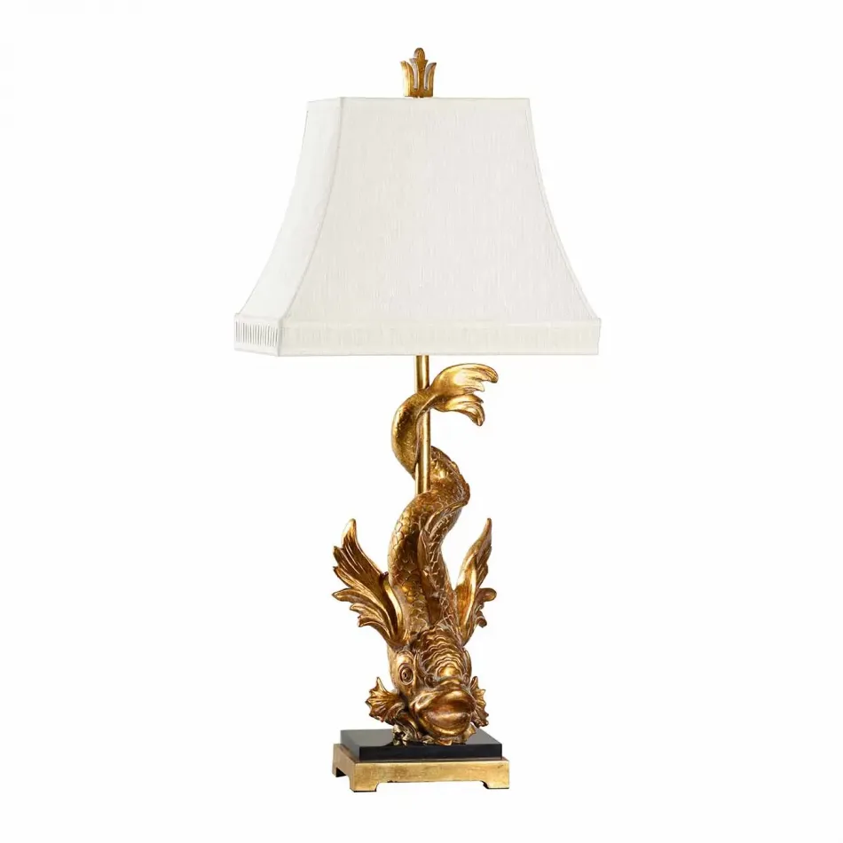 Imperial Dragon Lamp Gold