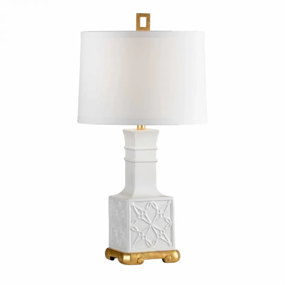 Lila Lamp White