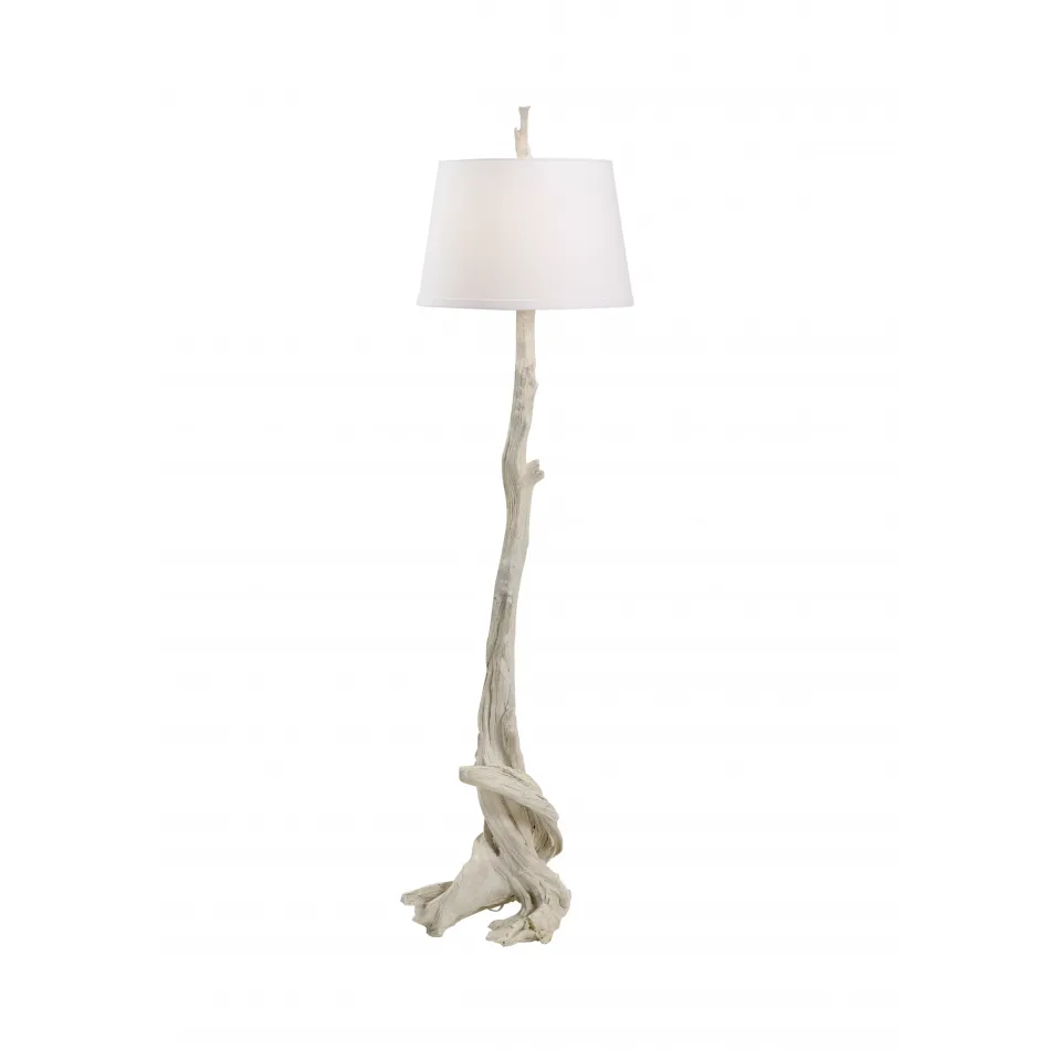 Olmsted Floor Lamp Whitewash