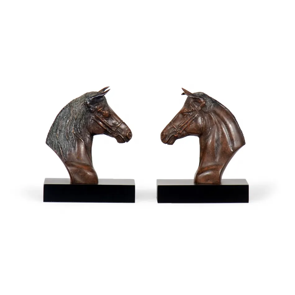Horse Bookends Pair