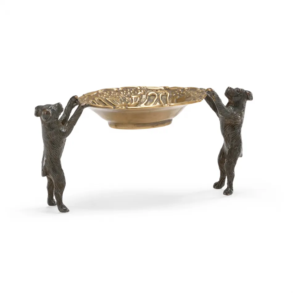 Dogs Bearing Dish