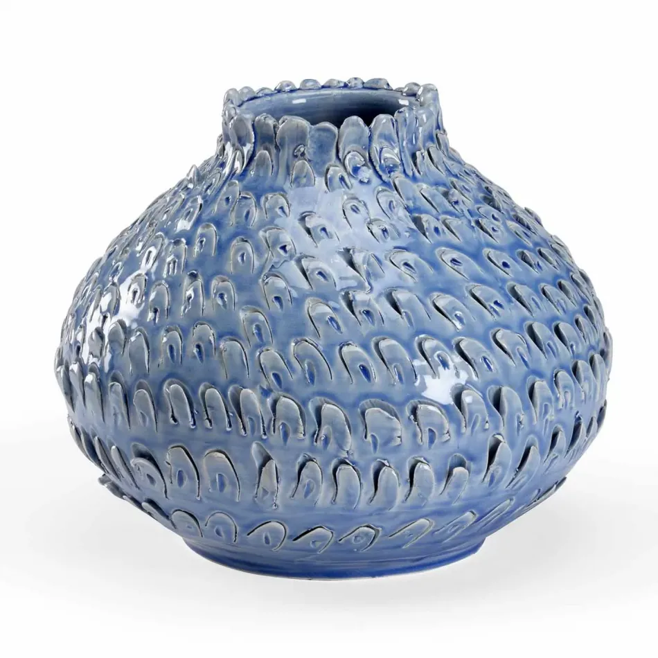 Atrani Blue Vase