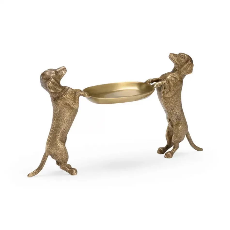 Brass Dachshund