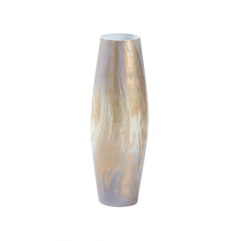 Oyster Swirl Vase Small