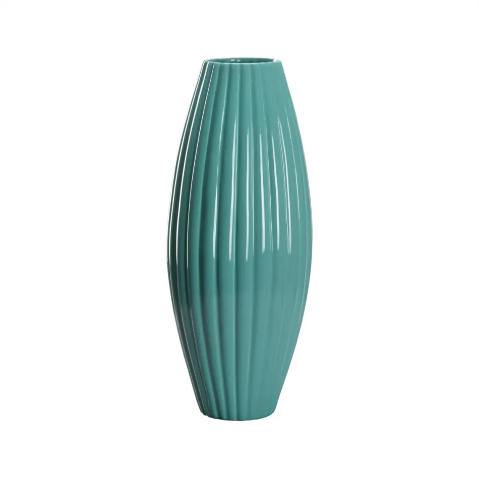 Aubrey Teal Vase Tall