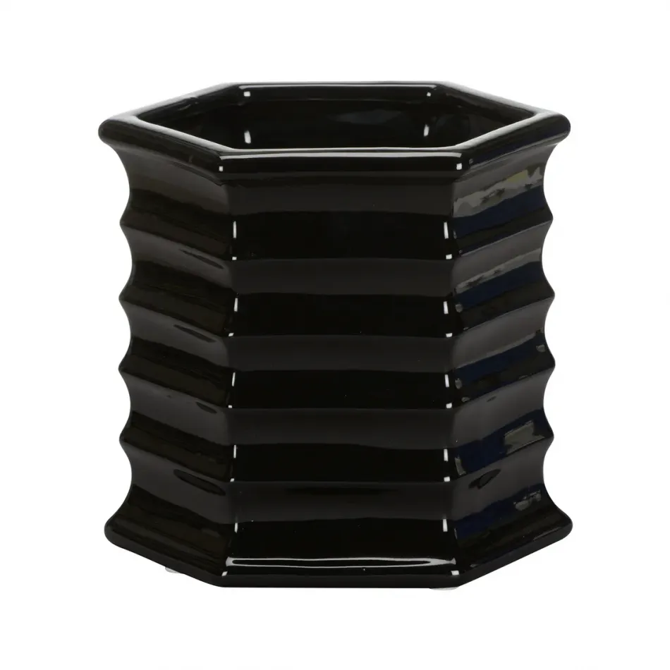Willow Black Planter Small