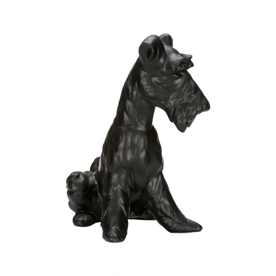 Henry Black Dog Statue