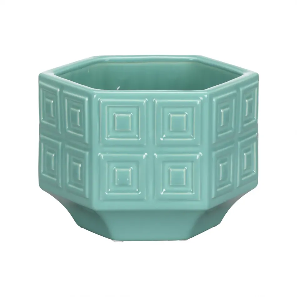 Dover Turquoise Cachepot