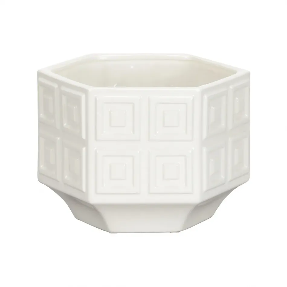 Dover White Cachepot