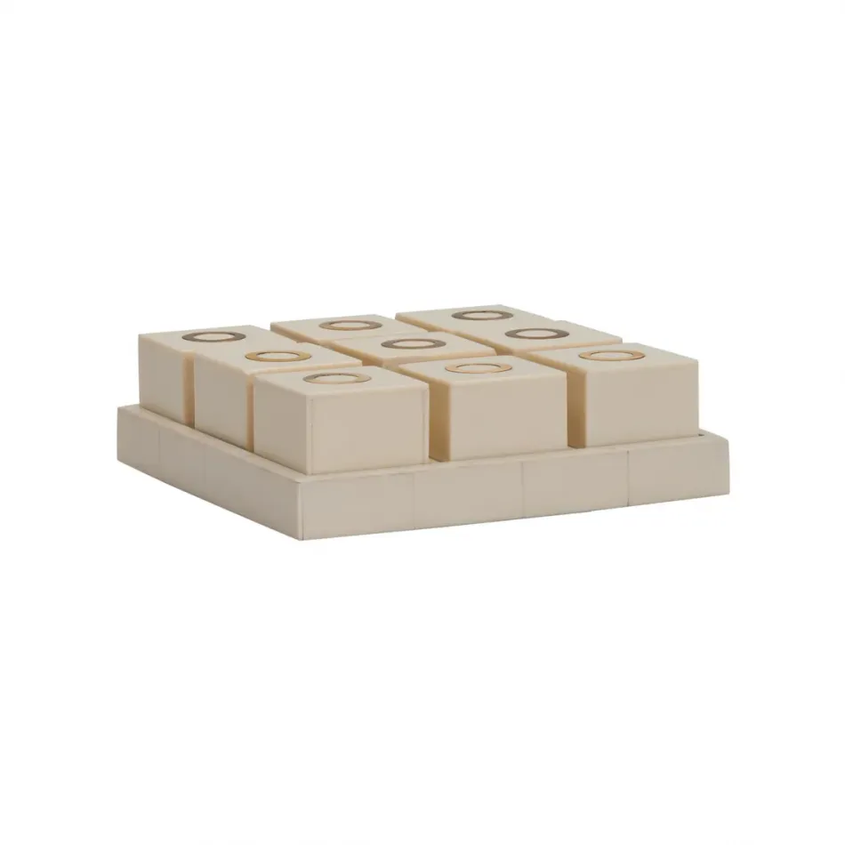 Tic Tac Toe White/Cream