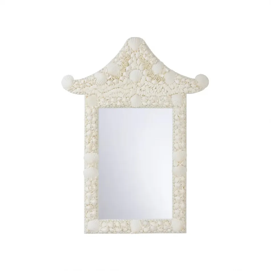 Shell Rectangular Mirror