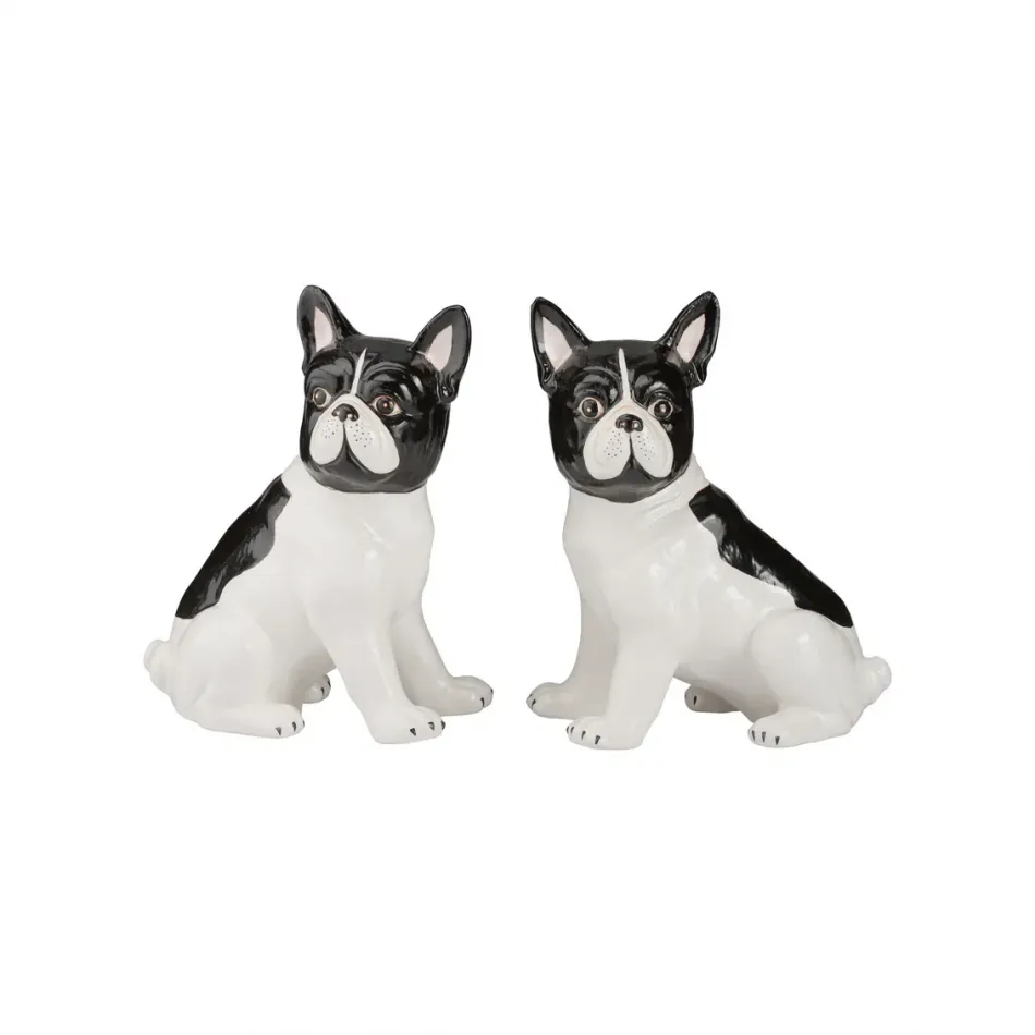 Gypsy Black/White Dog Pair