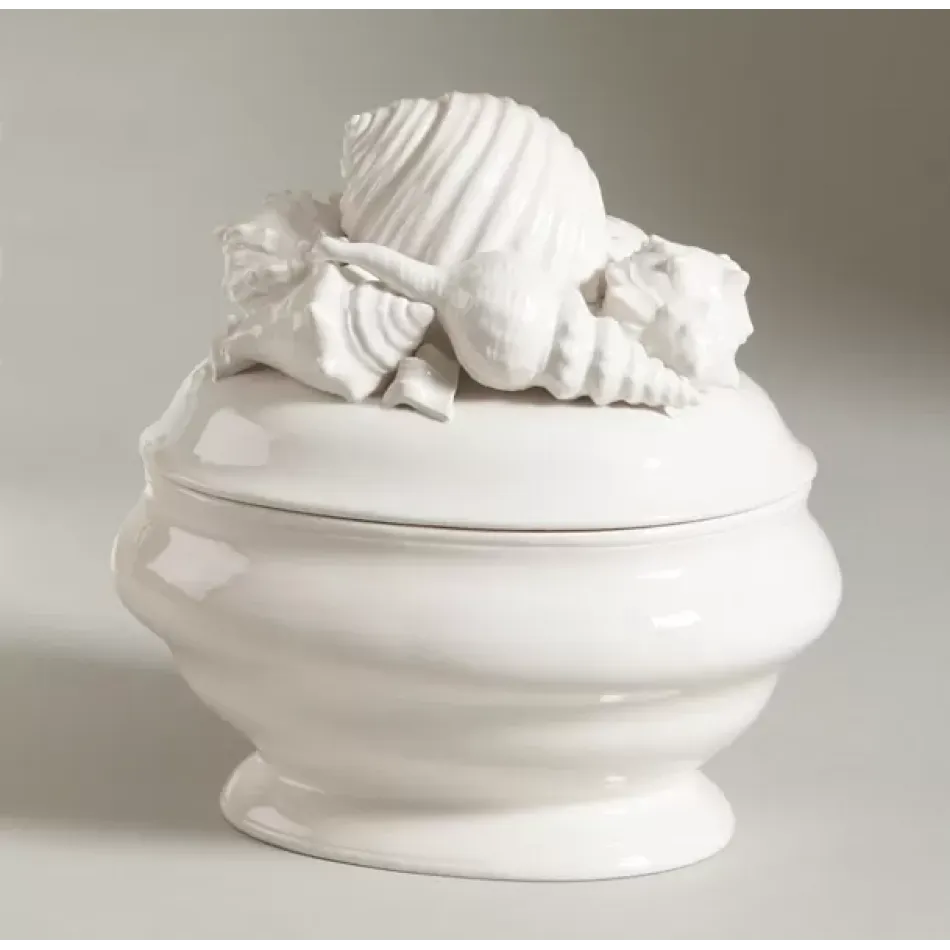 Shell Ceramic Tureen