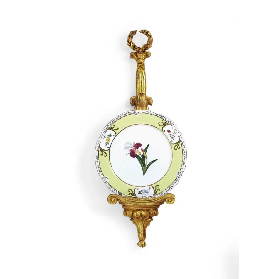 Plate Holder Antique Gold