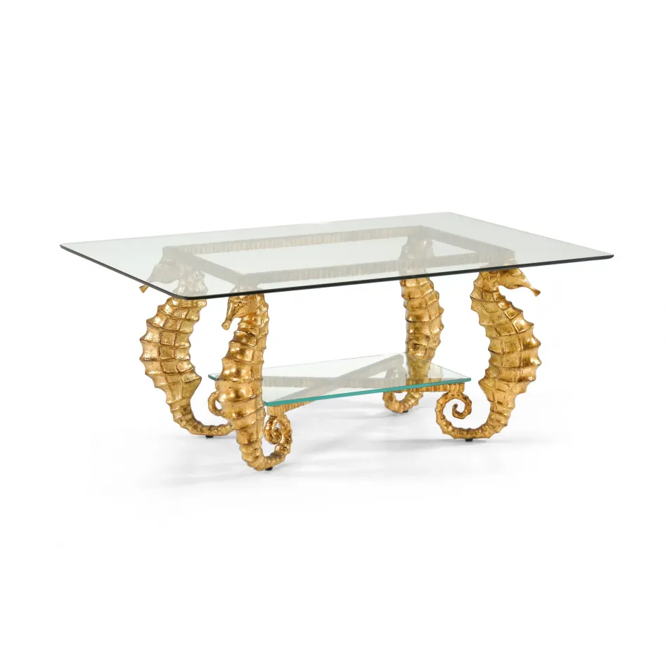 Seahorse Coffee Table Gold