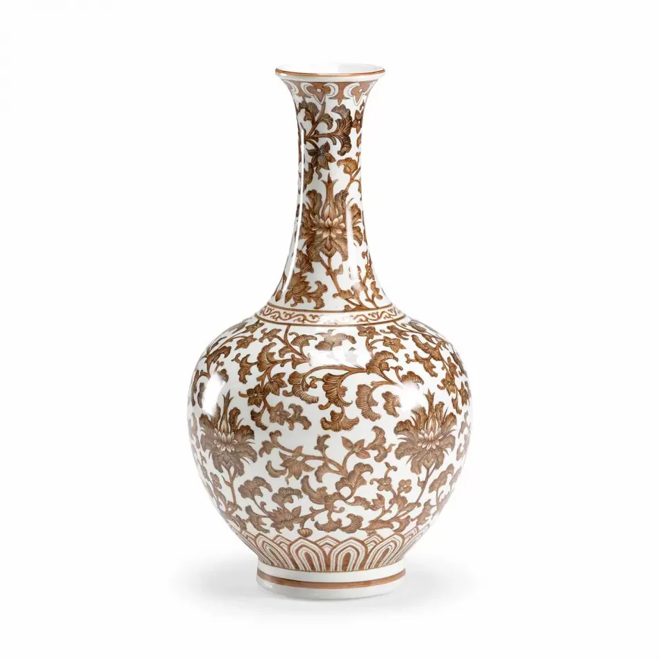 Nutmeg Long Neck Vase