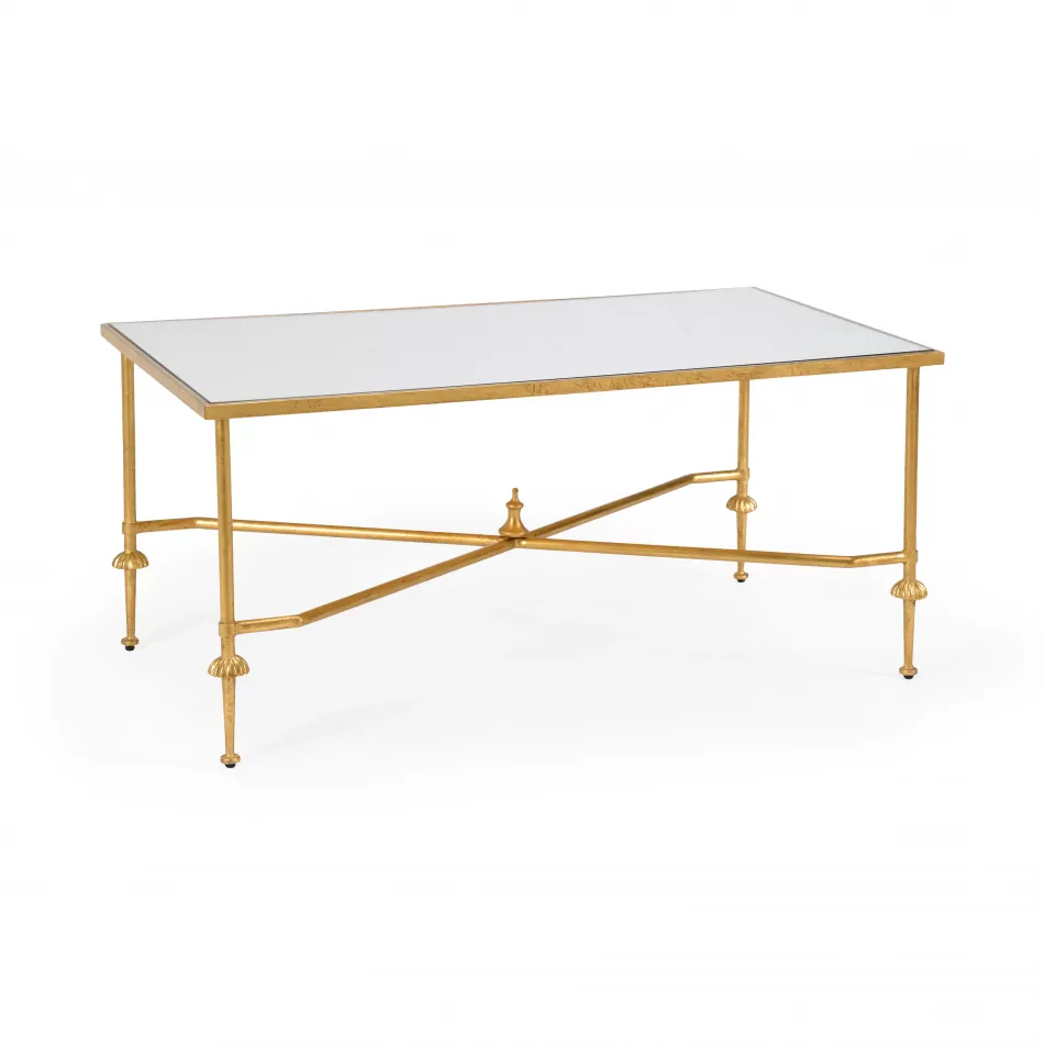French Cocktail Table Gold