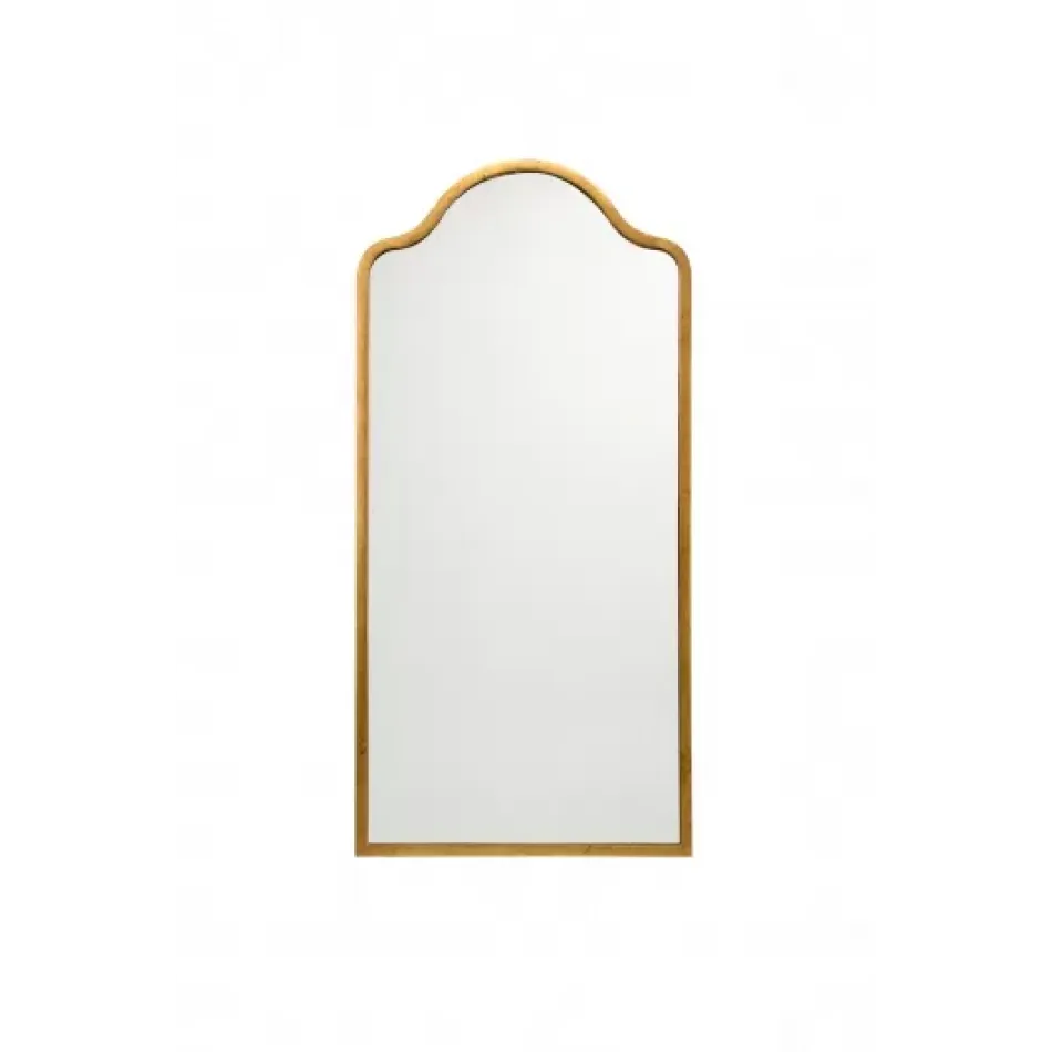 Scalloped Top Mirror Gold