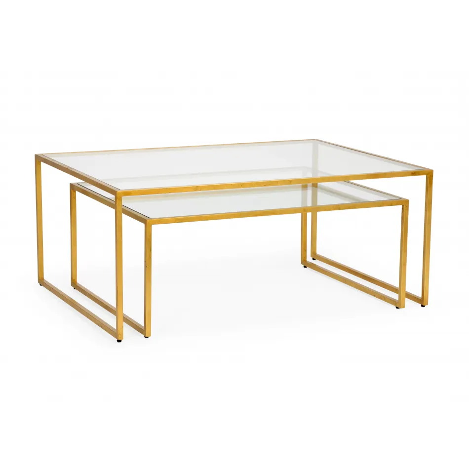 Nested Cocktail Tables, Set of 2