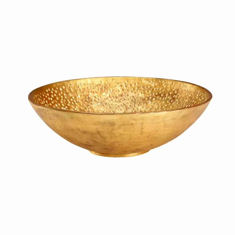 Hammered Bowl Gold