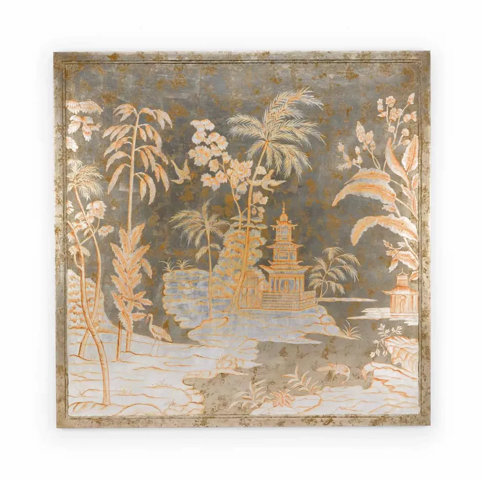 Chinoiserie Panel Center