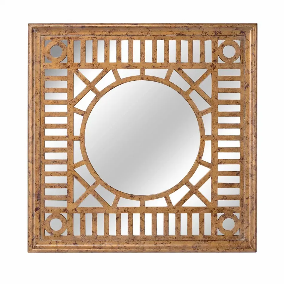 Fret Mirror Gold