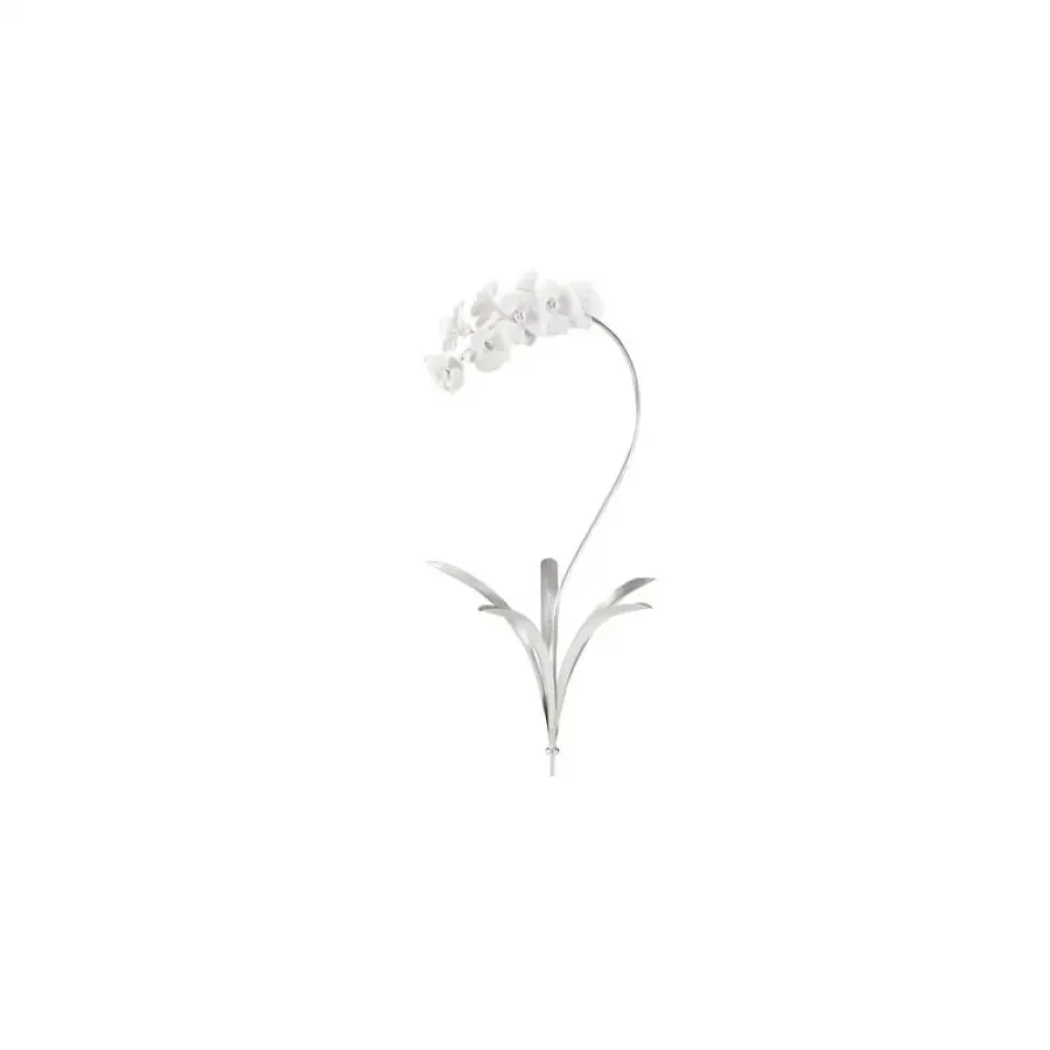 Orchid Stem Silver Medium