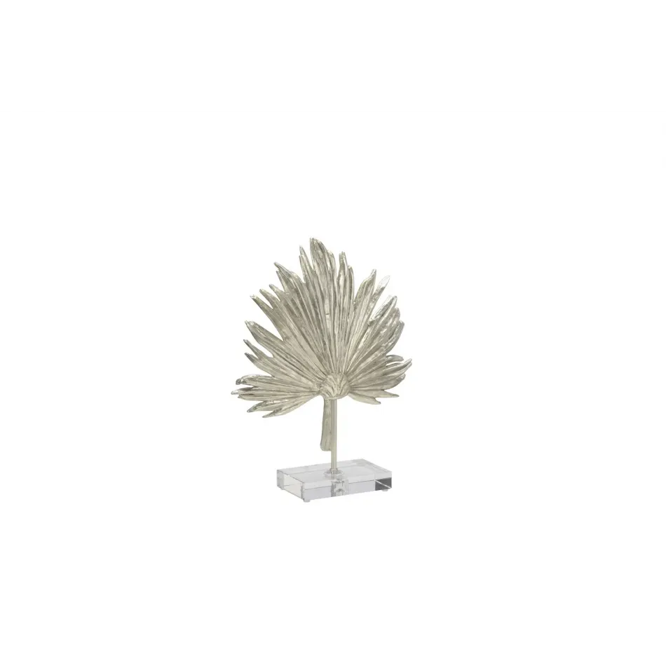 Palm Leaf Silver Small