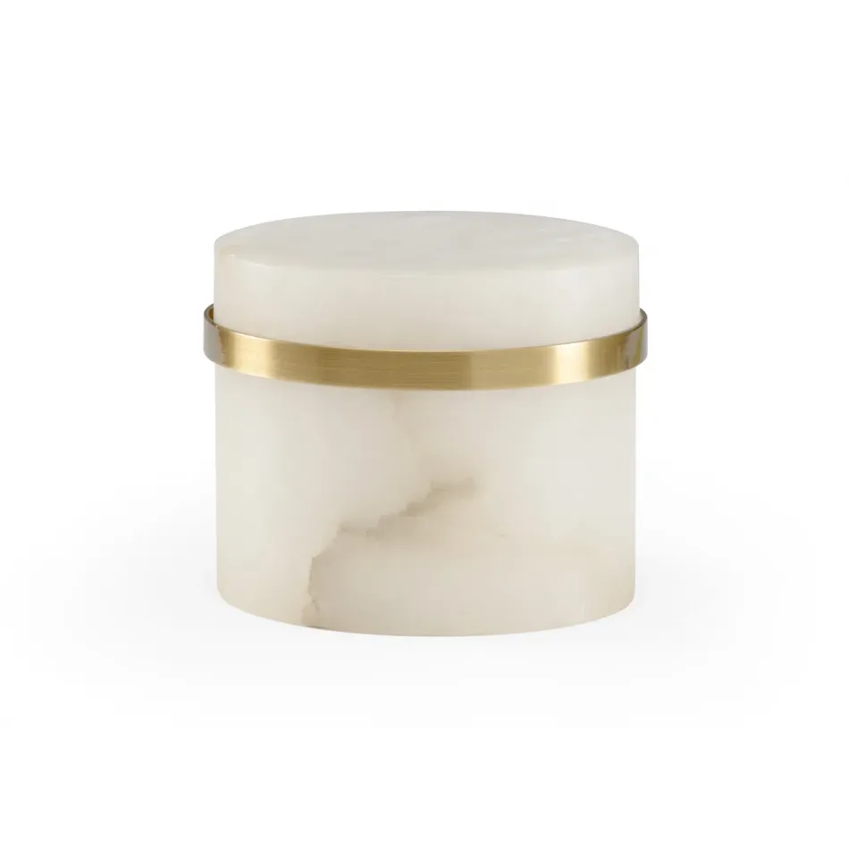 Marble Jewel Box Round