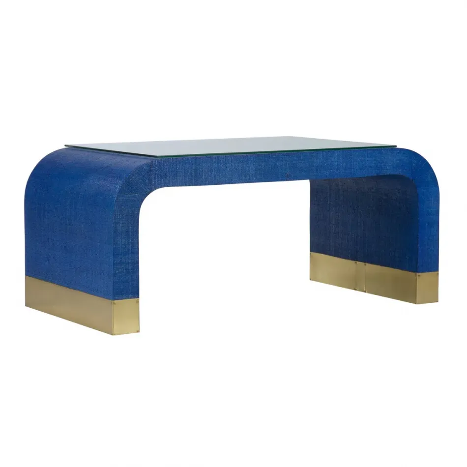 Waterfall Coffee Table - Blue