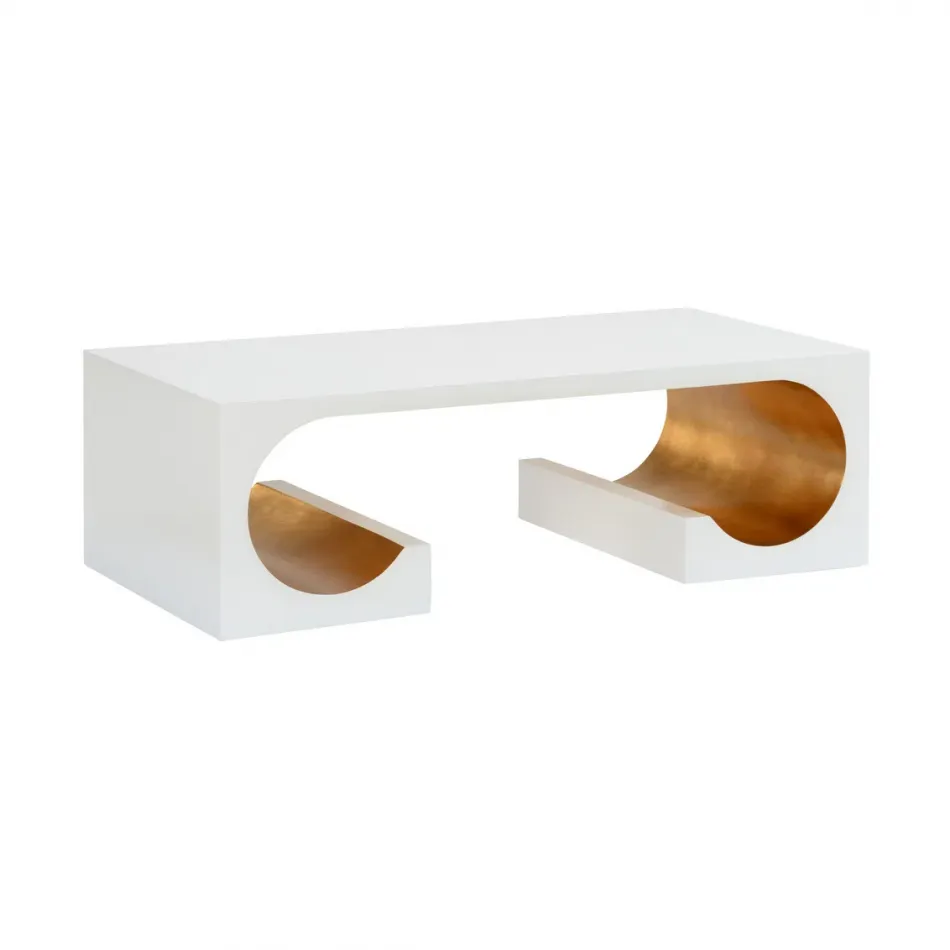 Equinox Cocktail Table White