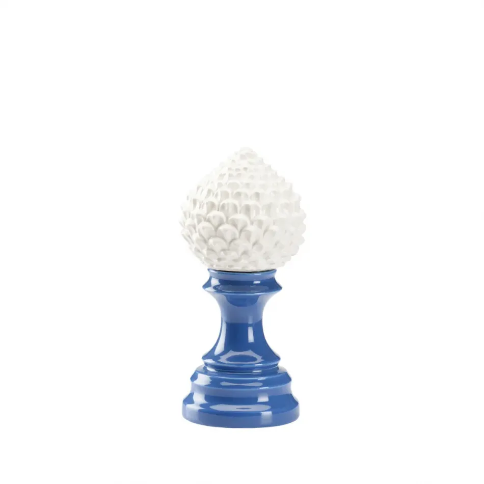 Artichoke Finial Blue Small