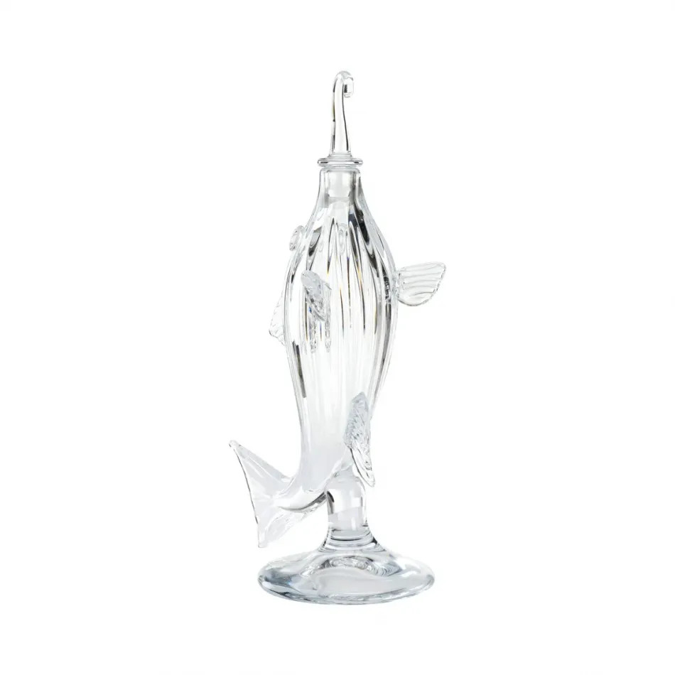 Hand Blown Fish Decanter