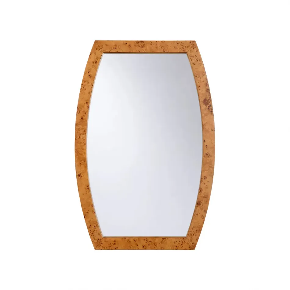 Hewett Mirror Burlwood